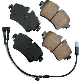 Akebono AKEUR1801A EURO Ultra Premium Ceramic Disc Brake Pad Kit