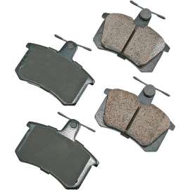 Akebono AKEUR228 EURO Ultra Premium Ceramic Disc Brake Pad Kit