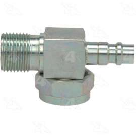Four Seasons 14730 - R134A Steel Service Valve A/C Compressor Fitting