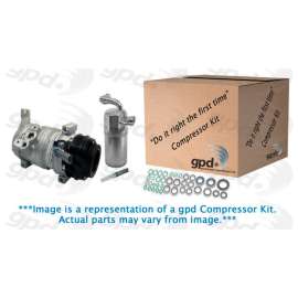 A/C Compressor, Global Parts 9613338
