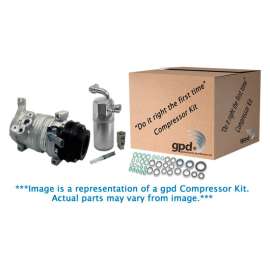 A/C Compressor, Global Parts 9645350