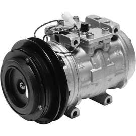Denso 471-0133 - A/C Compressor with Clutch (Remanufactured)