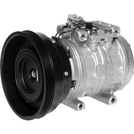 Denso 471-0298 - A/C Compressor with Clutch (Remanufactured)