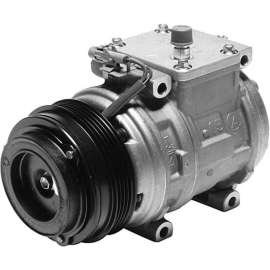 Denso 471-1222 - A/C Compressor with Clutch