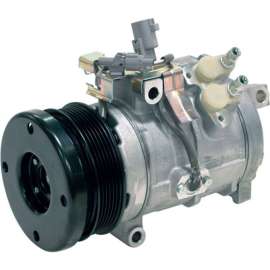 Denso 471-1411 - A/C Compressor with Clutch