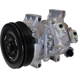 Denso 471-1608 - A/C Compressor with Clutch