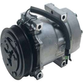 Denso 471-7005 - A/C Compressor with Clutch