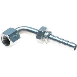 Female JIC 37 Flare Swivel - 90 Bent Tube (GlobalSpiral) - Gates G20180-1616