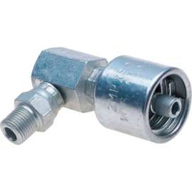 Male Pipe Swivel - 90 Block (NPTF - Without 30 Cone Seat) (MegaCrimp) - Gates G25106-0404