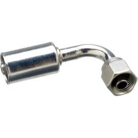 Gates G45592-1010 - 90 Bent Tube Female SAE Tube O-Ring Nut Swivel