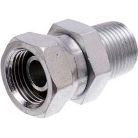 Gates G60140-0812 - Male Pipe NPTF to Female Pipe Swivel NPSM (SAE to SAE)