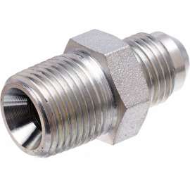 Gates G60490-0806 - Male JIC 37 Flare to Male Pipe NPTF (SAE to SAE)