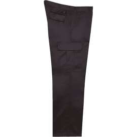 Big Bill 6 Pocket Cargo Pants, Heavy-Duty Twill, 52W x 32L, Black