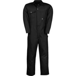 Big Bill Deluxe Work Coveralls, 50 Regular, Black