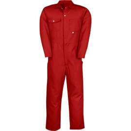 Big Bill Deluxe Work Coveralls, 36 Regular, Red