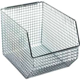 Quantum Chrome Wire Mesh Bin QMB539C - 8"W x 10-1/2"D x 7"H