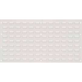 Quantum Louvered Panel QLP-3619, 36" x 19", Oyster White