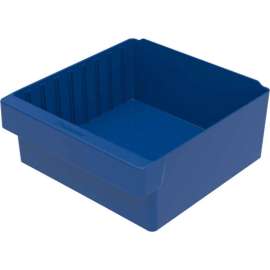 Akro-Mils Dividable Akrodrawer 31112 - 11-1/8"W x 11-5/8"D x 4-5/8"H, Blue