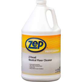 Zep Z-Tread Neutral Floor Cleaner, Gallon Bottle, 4 Bottles - 1041452