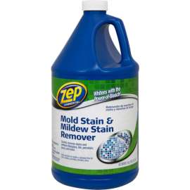 Zep Commercial Mold Stain & Mildew Stain Remover - Gallon Bottle, 4 Bt/Case - ZUMILDEW128
