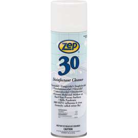 Zep 30 Disinfectant Cleaner, 20 oz. Aerosol Can, 12 Cans - 301