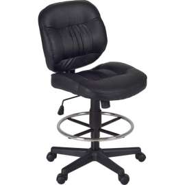 Regency Vinyl Task Stool - Black - Cirrus Series