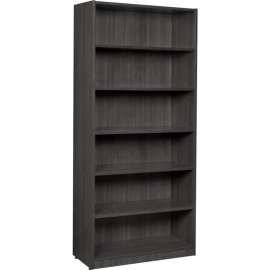 Regency Legacy Classic 6-Shelf 71" High Bookcase, Ash Grey