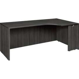 Regency Legacy 71" Right Corner Credenza Shell, Ash Grey