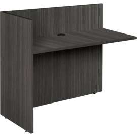 Regency Legacy Reception Desk Return Shell, Ash Grey