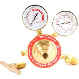 Industrial Pro 100450 Victor Style CGA-510 Acetylene Regulator, 450 Series