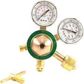 Industrial Pro 100654 Victor Style CGA-540 Oxygen Regulator, 250 Series