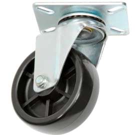 Global Industrial Replacement 4" Plastic Caster & Hardware for 1 Cubic Yard Std.Tilt Trucks