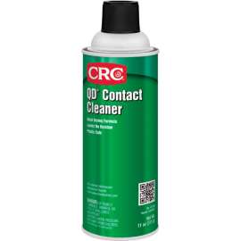 CRC QD Contact Cleaner, 11 Wt Oz, Aerosol, Petroleum Distillate, Colorless