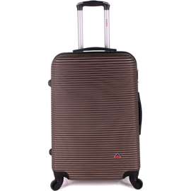 InUSA Royal Lightweight Hardside Luggage Spinner 24" - Brown
