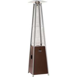 Hiland Quartz Glass Tube Patio Heater, 40000 BTU, Propane, Bronze