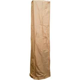 Hiland Patio Heater Cover HVD-SGTCV-ECON Fits Heavy Duty For 91" Square Glass Tube Models Tan