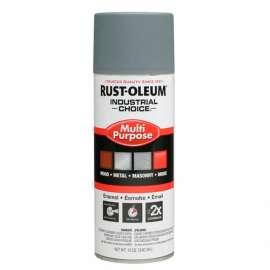 Rust-Oleum Industrial Choice 1600 System Gen Purpose Enamel Aerosol, Gray Primer, 12 oz.- 1680830V
