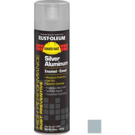 Rust-Oleum High Performance V2100 Rust Preventive Enamel Aerosol, Silver Alum, 14 oz. - V2115838