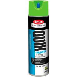 Krylon Industrial Quik-Mark Wb Inverted Marking Paint Fluor. Safety Green - A03630004