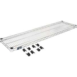 Nexel S1248C Chrome Wire Shelf 48"W x 12"D
