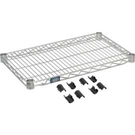 Nexel S1424EP Nexelate Wire Shelf 24"W x 14"D