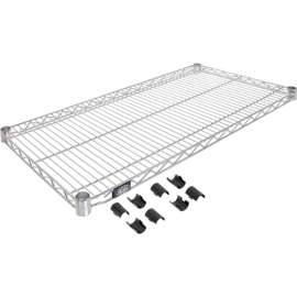 Nexel S1842C Chrome Wire Shelf 42"W x 18"D
