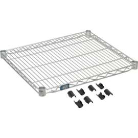 Nexel S2124EP Nexelate Wire Shelf 24"W x 21"D