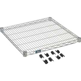 Nexel S2424EP Nexelate Wire Shelf 24"W x 24"D