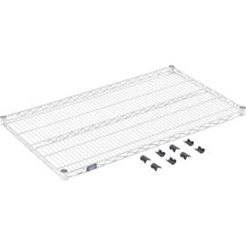 Nexel S2442S Stainless Steel Wire Shelf 42"W x 24"D
