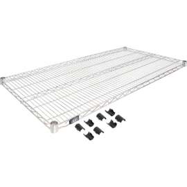 Nexel S2454C Chrome Wire Shelf 54"W x 24"D