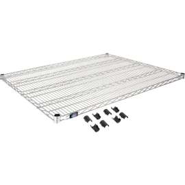 Nexel S3648C Chrome Wire Shelf 48"W x 36"D