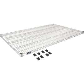 Nexel S3672C Chrome Wire Shelf 72"W x 36"D