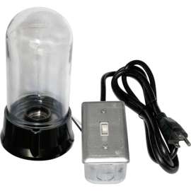 ALC 40235 Cabinet Light Kit, Glass/Steel/Plastic
