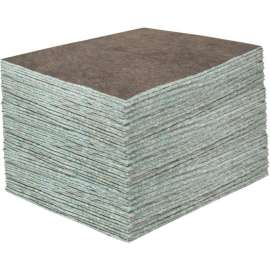 DuraSoak; Medium-Duty Absorbent Pads, 30.3 Gallon Capacity, 15" x 19", 100 Pads/Case